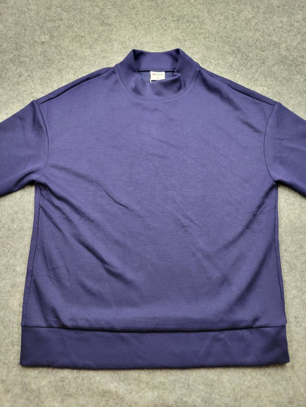 Wiholl  mens shirt size small navy blue new with tags